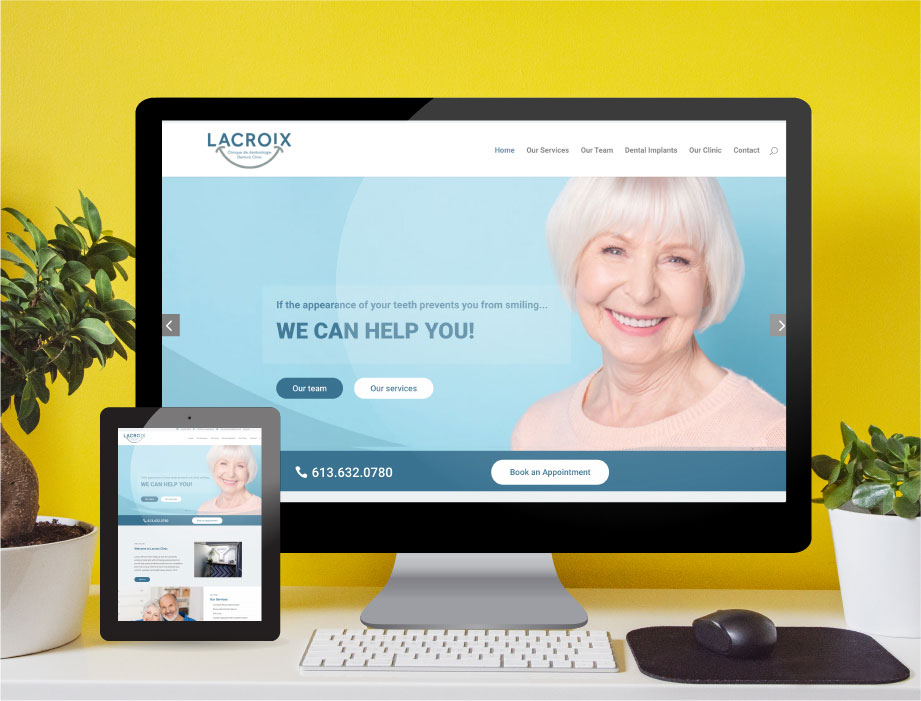 Lacroix Dental site design